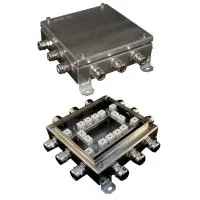 КМ-О (32к)-IP66-2020 нержавейка: Коробка монтажная огнестойкая