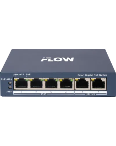F-SW-EM606POE-VM. Коммутатор с POE. i-FLOW в Ангарске