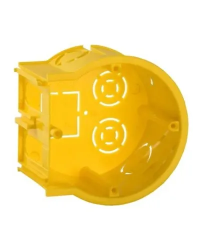 Коробка установочная Ø68х45 GENERICA (UKT10-068-045-000-K1-N-UO). Коробка установочная СЗ сборная для твердых стен (оконечная). GENERICA в Ангарске