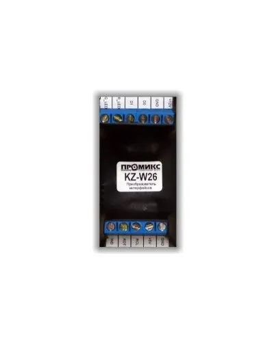 Promix-AD.CI.01 (KZ-W26). Преобразователь интерфейса ISO-7811 в Wiegand-26. Промикс в Ангарске