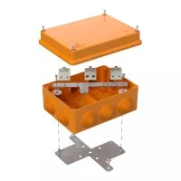 Коробка огнестойкая 150х110х70 для о/п (40-0310-FR6.0-6). Коробка огнестойкая для открытой установки. Промрукав