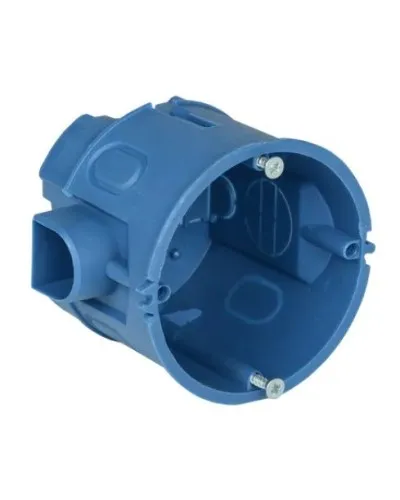 Коробка установочная Ø68х60 GENERICA (UKT10-068-060-000-A-S-UO). Коробка установочная СЗ блочная для твердых стен (со стыковочными узлами). GENERICA в Ангарске