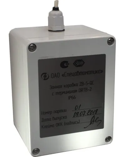 ZB-5-QC с DRTB-2 исп.02. Монтажная зонная коробка. Спецавтоматика, Москва в Ангарске