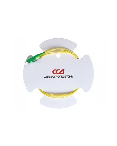 ШОС-SM/0.9 мм-LC/APC-p/t -1.0м (130201-03690). Пигтейл оптический. ССД (Связьстройдеталь) в Ангарске