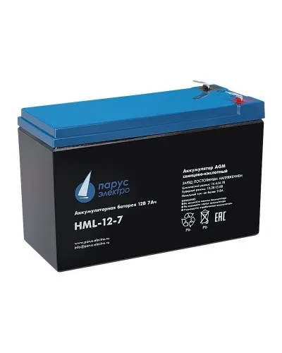 HML-12-7. Аккумулятор герметичный свинцово-кислотный. Связь инжиниринг в Ангарске